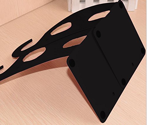 Leoyoubei Vintage Bookends With Felt Pads To Protect Bookshelf Bookcase 7.5X5X475 Books Holder Elephant 1 Pairs (Black ) #TOP2