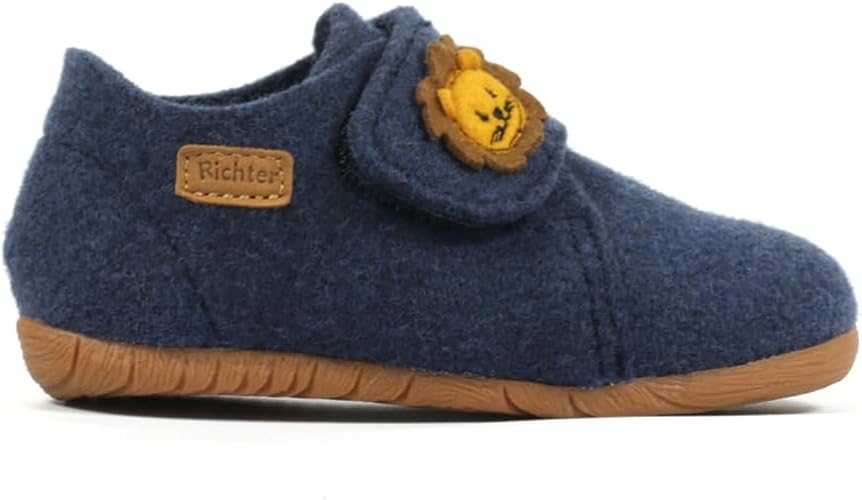 Richter Kinderschoenen jongens unisex kinderen Filzi pantoffels, Chestnut, 26 EU, bruin (chestnut), 26 EU