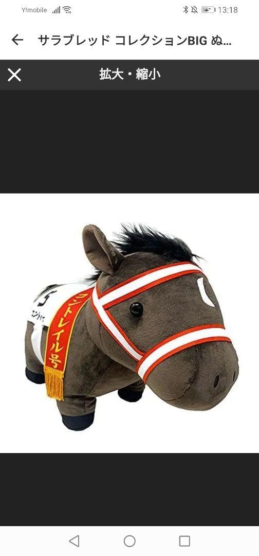 Amazon.co.jp: サラブレッドコレクション BIGぬいぐるみ コントレイル