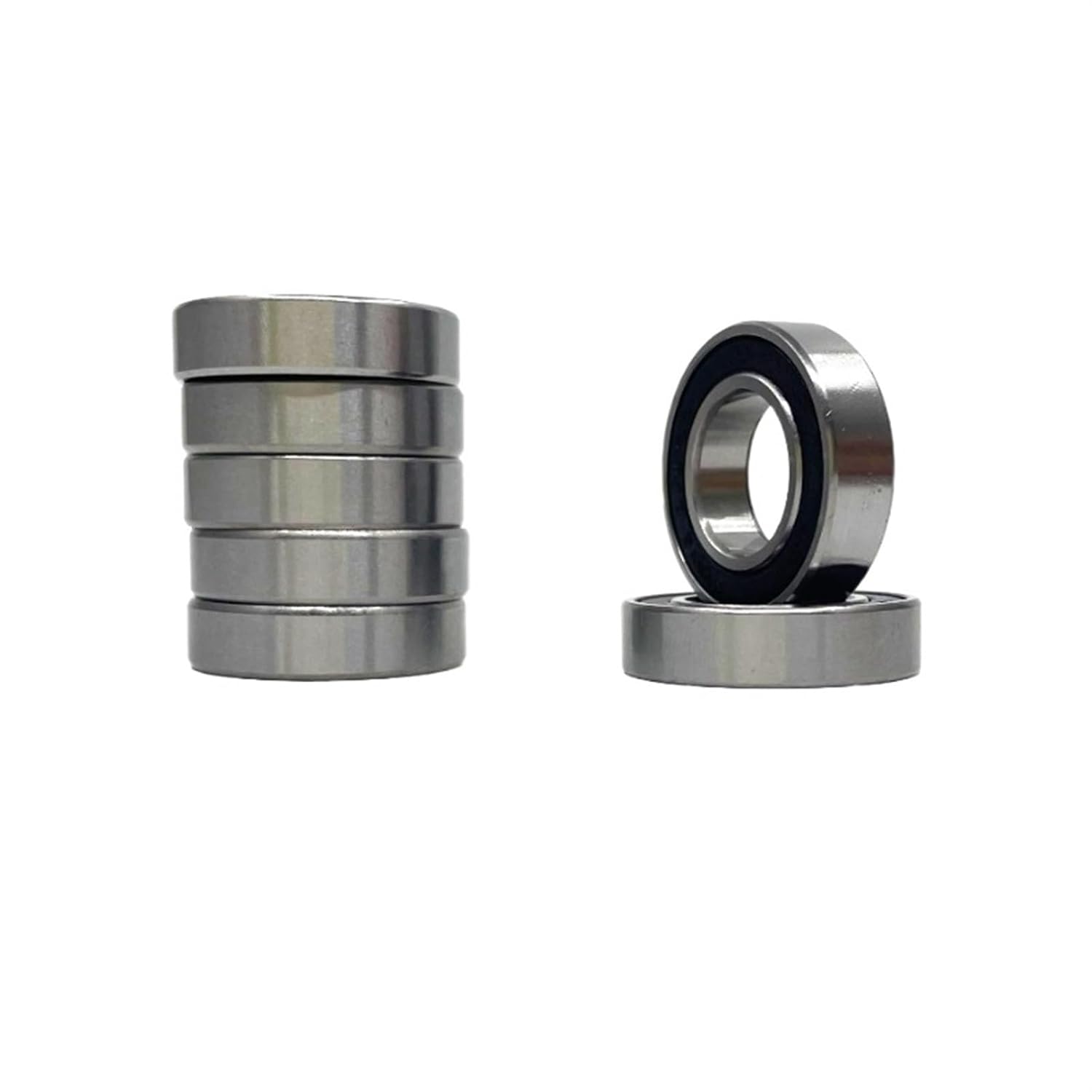 10PCS 6900 6901 6902 6903 6904 6905 6906 2RS Bearing Steel Thin Section 6905 2RS Ball Bearings(6903-2RS 17x30x7mm)