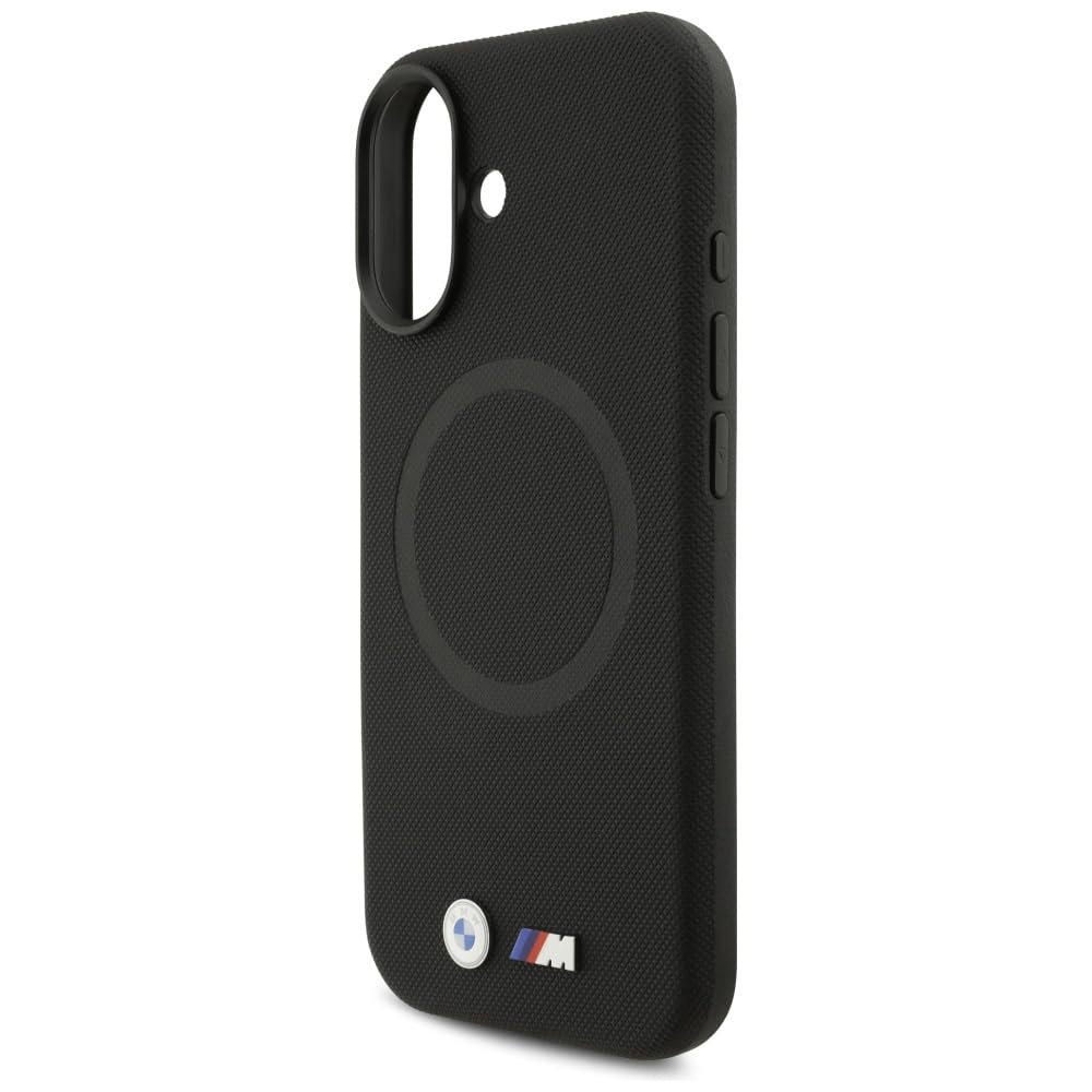CG MOBILE BMW M FW Metal Logo Compatible con MagSafe Funda para iPhone 17 (Negro)