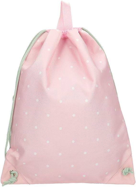 Spring is Here Backpack Sack Pink 32x42cm Polyester, pink, Backpack Sack, Pink, Backpack Sack