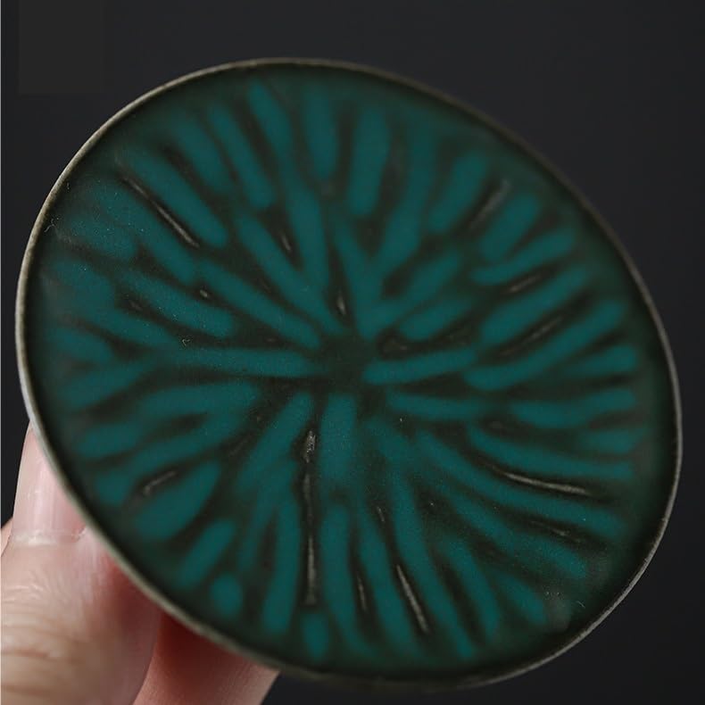 Pojemniki na herbatę do sypkiej herbaty Ceramiczne puszki na herbatę Mała, szczelna mini przenośna próbka w stylu retro