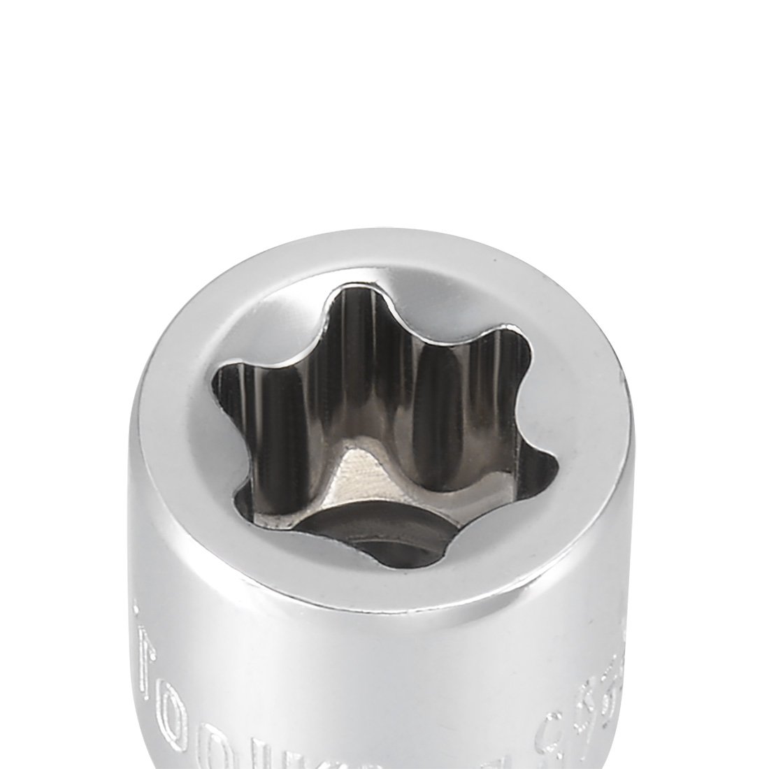 TEKTON 3/8" Drive E14 External Star Socket – High-Torque Fit For E-Star Fasteners - View #11
