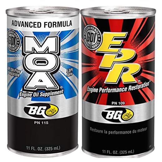 Ferrari Maserati of Washington Bg Products 115 MOA & 109 EPR Motor Oil Additive Lubrication Supplement Engine Restore