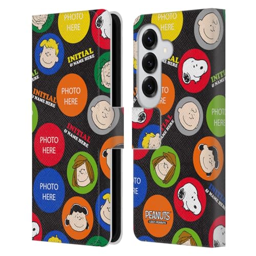 Protection Galaxy S26 personnalisée Peanuts étui portefeuille cuir anti-choc