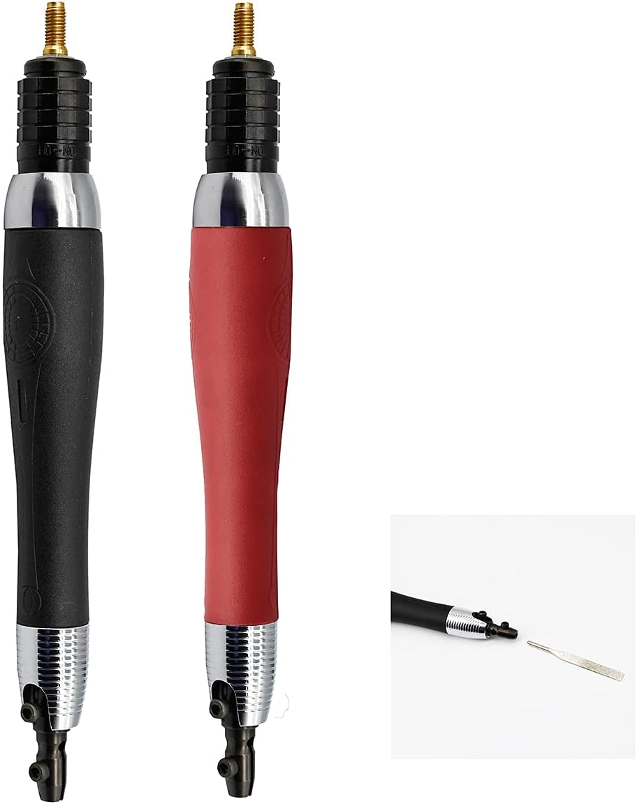 Air Grinder 1/8 Inch Air Grinder TLL-07 Middle Ultrasonic File Polishing Machine Grinders Lapping Tool In Black