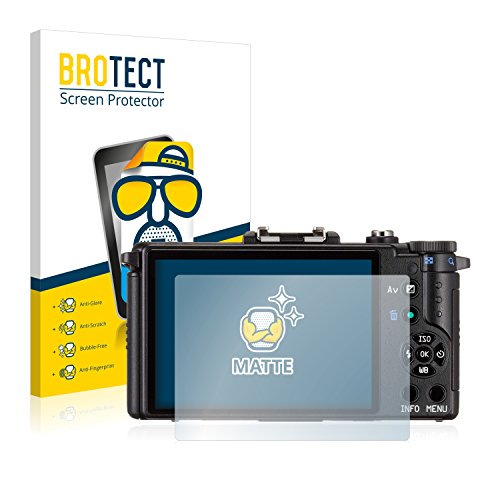 brotect Protection Ecran Anti-Reflet pour Pentax Q (2 Pièces) - Film Mat