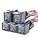 Relè e cablaggio impermeabile 40/30 AMP – cablaggio resistente 12 AWG – 12 V DC 5-PIN SPDT Bosch Style Automotive Relay - MAX 14 V DC