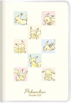 Amazon カミオジャパン ポケモン ピカチュウ 手帳 22年 B6 マンスリー ボックス 21年 10月始まり 手帳 文房具 オフィス用品