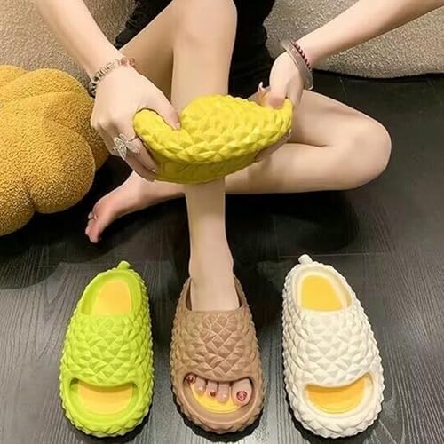 Summer Slippers For Women Women's Fashion Durian Couple Home Outdoor Wear Soft Bottom ls2