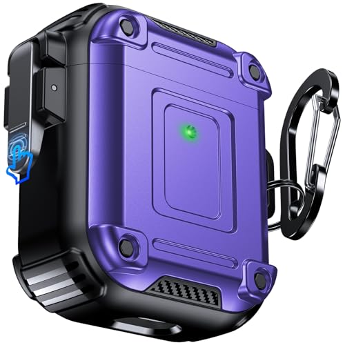 Coque AirPods 1/2 antichoc avec blindage 360 et loquet Armour Lock Chicfun