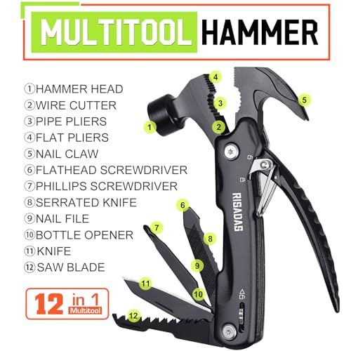 12-in-1 Multitool Hammer
