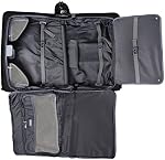 Travelpro Platinum Elite Sac à linge roulant, noir d'ombre, 22-Inch