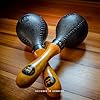 Meinl Percussion Concert Maracas Shaker - 2 Musical Instruments with ergonomic Handle - Plastic, Wood (PM2BK) #5