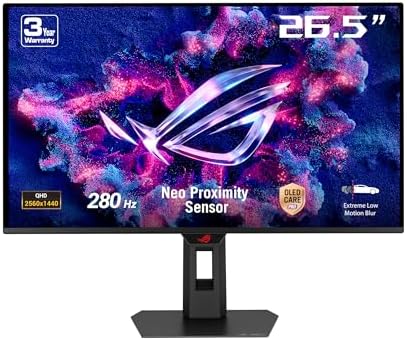 ASUS Écran Gaming ROG Strix OLED XG27ACDMS – 27", QD-OLED 1440p, ...
