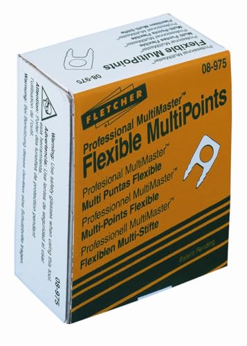 Fletcher® MultiMaster Twin Barbed Assembly Points-Staples