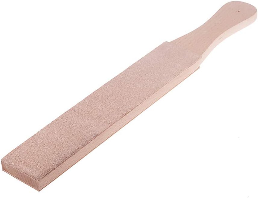 Double Sided Leather DIY Paddle Strop Sharpening Strop, 1.65 inch Wide