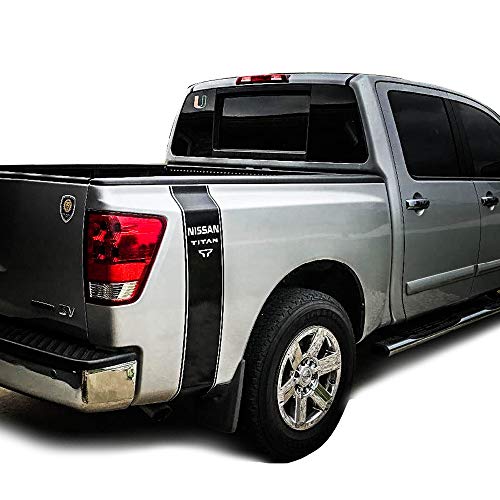 Bubbles Designs 2 X Decal Sticker kit Compatible with Nissan Titan