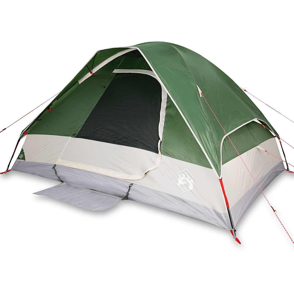 Genérico Tienda de campaña iglú para 4 Personas Impermeable Verde,Deportes,Actividades al Aire Libre,Camping y Senderismo,Tiendas de campaña-94777