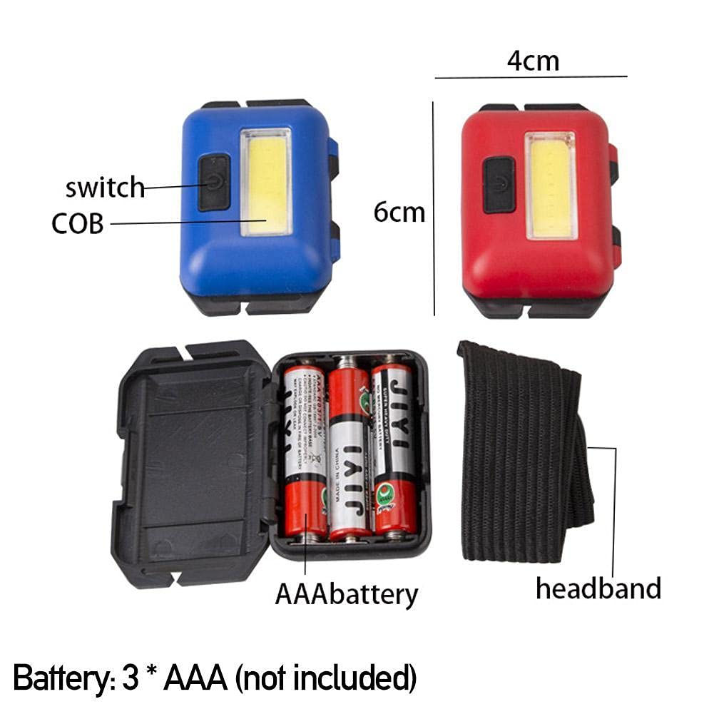Torcia Frontale LED Leggera - 3 Modalità, Regolabile, Impermeabile IPX4, Per Corsa, Campeggio, Pesca - Foto 2