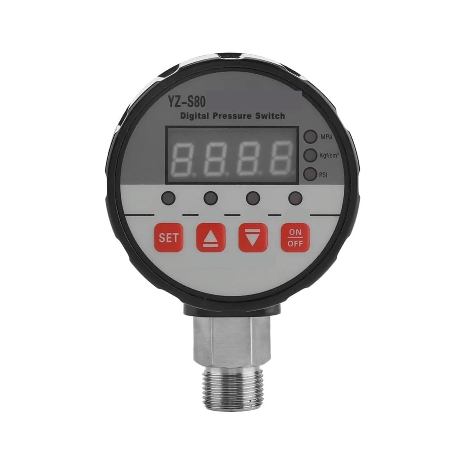 Regulator ciśnienia, Przełącznik Ciśnieniowy, Cyfrowy Kontroler LED 0-5Mpa, 220V, 0,5% FS Dla Pompy Wodnej, do pistoletu natryskowego