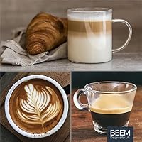 BEEM ESPRESSO PERFECT Siebträgermaschine mit 20 Bar Druck | Mühelose Zubereitung von Espresso, Cappuccino, Latte Macchiato etc. | Kompatibel mit Kaffeepulver, Pads und Kapseln – Ansicht 5