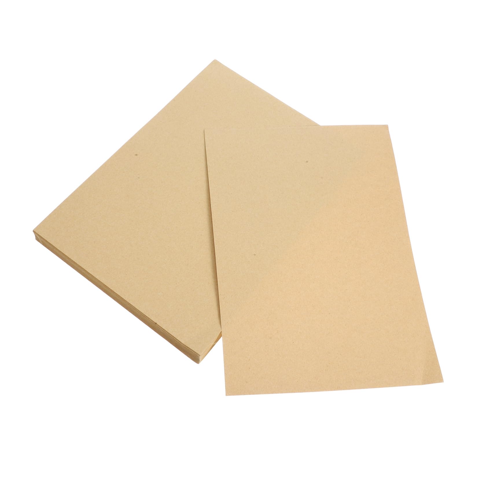 HOODANCOS Cartoncino di Carta Kraft in Fogli di Cartoncino per Rilegatura e Imballaggio Fogli di Carta Kraft in Formato per Scrapbooking e Progetti Fai da Te