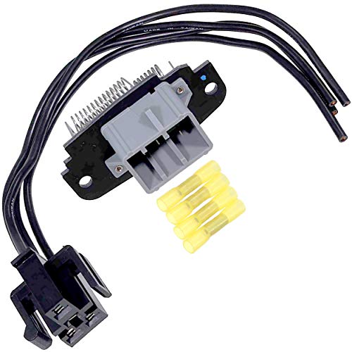 APDTY 084522 Blower Motor Speed Resistor and Harness Pigtail Replaces 4L5Z-19A706-AA, 4L5Z19A706AA