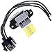 APDTY 084522 Blower Motor Speed Control Resistor & Wire Wiring Harness Pigtail Connector Fits Front AC & Heater 1995-2003 Ford Explorer 01-05 Explorer Sport Trac 95-10 Ranger 97-01 Mercury Mountaineer