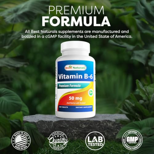 Best Naturals Vitamin B6 Tablets