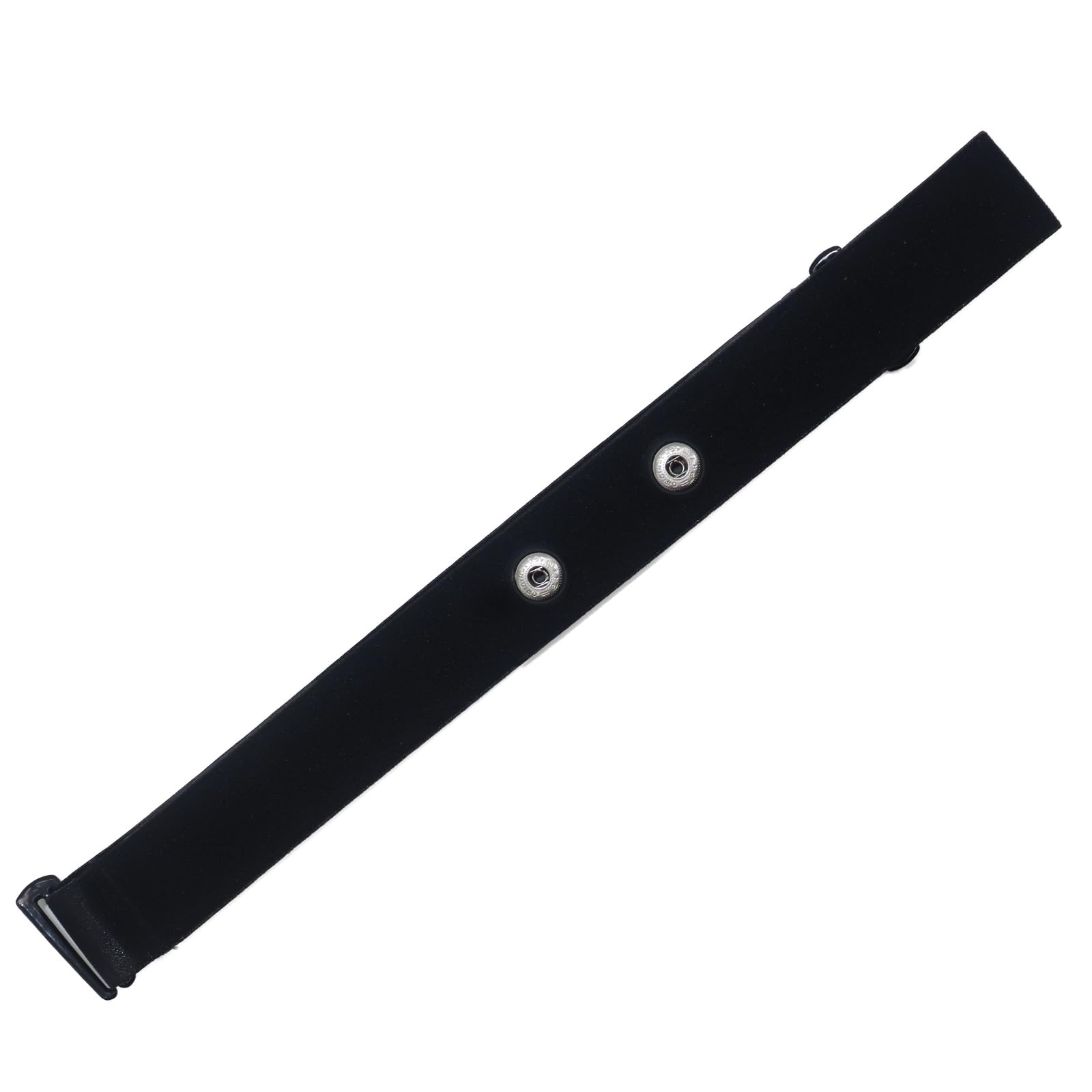 Adjustable Soft HRM Compatible with Polar Heart Rate Sensor - Polar H10 H9 H7 Chest Strap Replacement (Black)