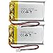 Produktbild 802540 3,7 V 900 mAh Lithiumbatterie für Sena 10S Serie Sena 10S-01 und Sena 20s Serie Sena 20s-01 Sena 20s Evo Sena 30K Sena 30K-01D Motorräder Bluetooth Headset Batterie Ersatz Gegensprechanlage