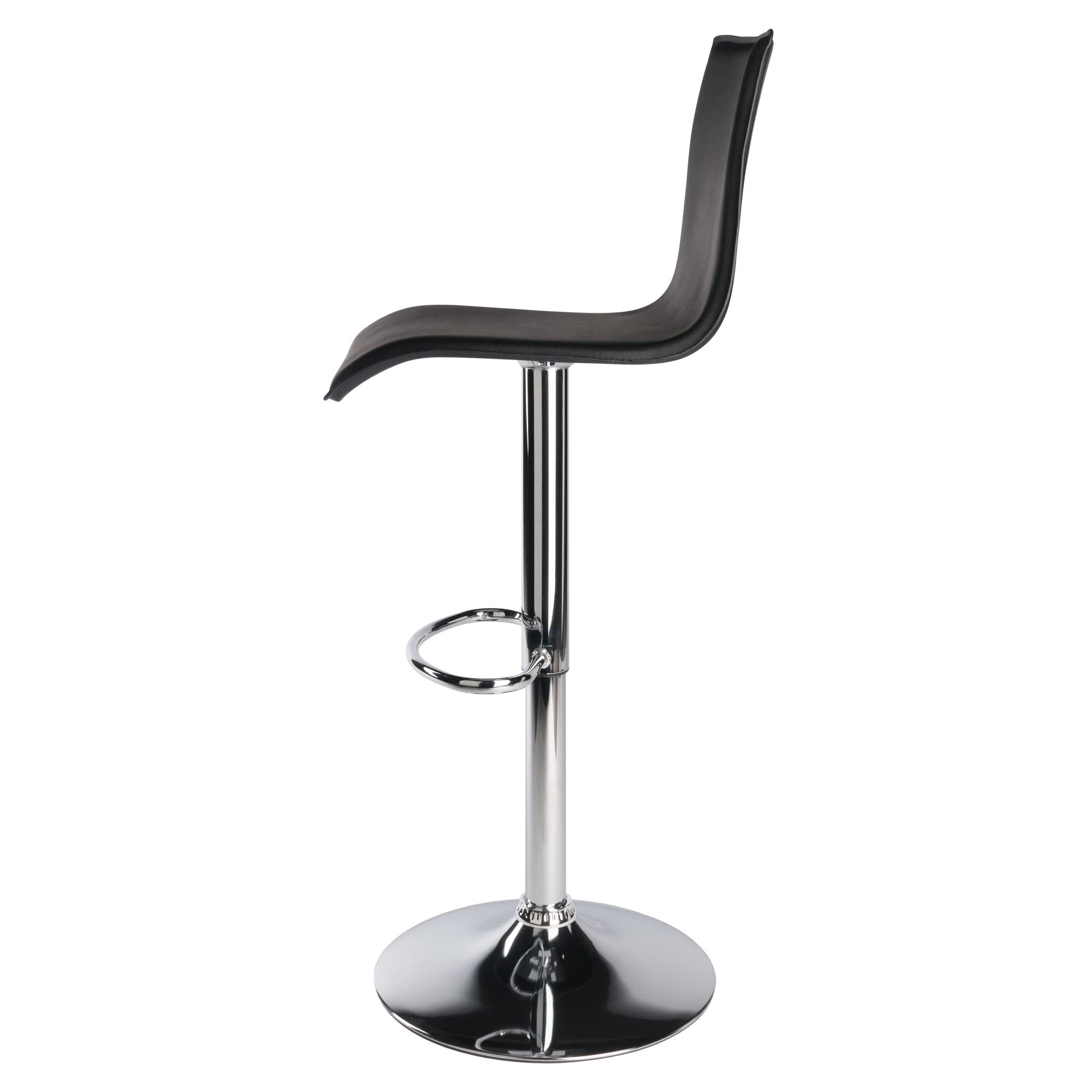 Winsome Spectrum l-back Airlift sgabello girevole, regolabile, in pelle sintetica