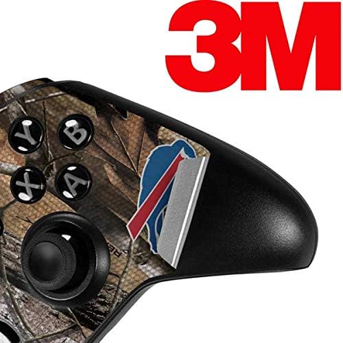 Skinit Decal Gaming Skin Compatible with Xbox One Elite Controller - Officially Licensed NFL Buffalo Bills Realtree AP Camo Design