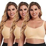 ★Sin aros: apoya el pecho y evita la flacidez. El sujetador sin costuras reduce el estrés y alta elástico reduce la fricción de la hebilla y protege tu piel.