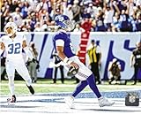 Jaxson Dart New York Giants Quarterback Touchdown Celebration 8x10 Photo Poster | NFL Licensed Wall Art | Football Memorabilia for Giants Fans | Sports Decor for Man Cave, Office, or Bedroom
