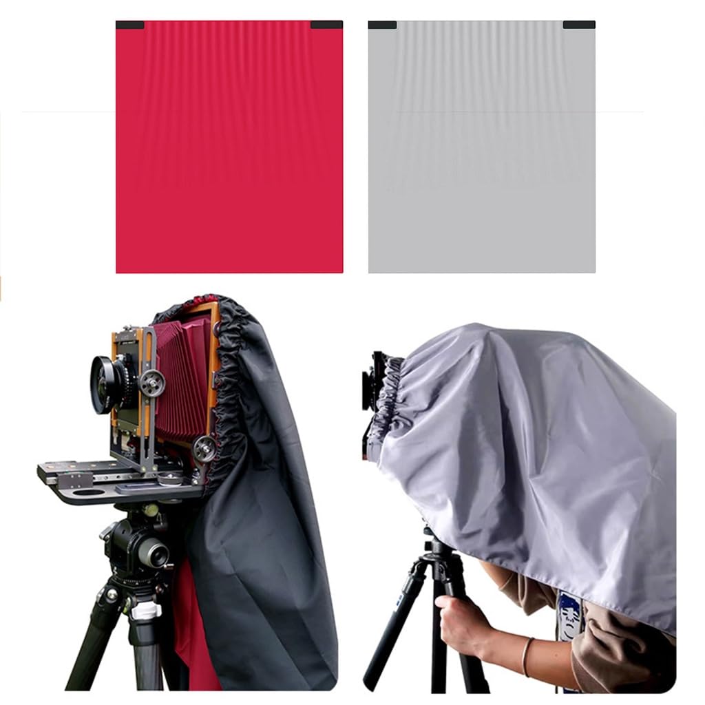Wasserdichtes Fokussiertuch, lichtblockierend, dunkles Tuch für Outdoor-Fotografie, unverzichtbar, genaue Kamerafokussierung