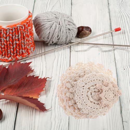 Flores de ganchillo listas para coser, la solución para decorar ropa sin tejer 7