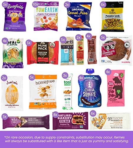 Bunny James Vegan Office Display Snack Box (90 Snacks)