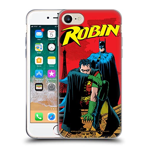 Funda Robin Batman DC Comics para Apple iPhone 7 8 SE 2020 2022 carcasa gel