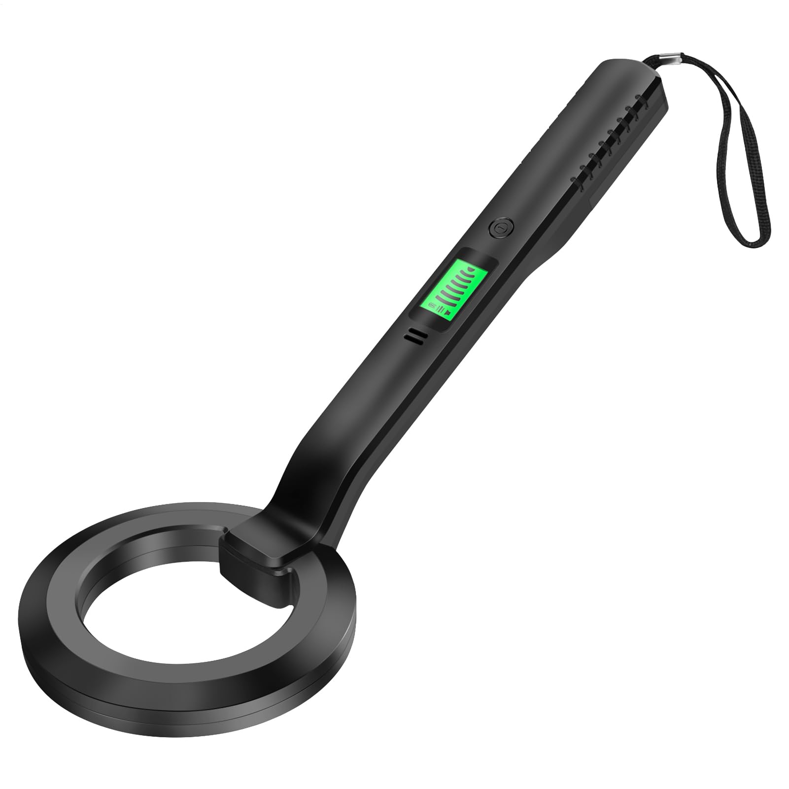 Metal detector professionale: design compatto, batteria ricaricabile | Scanner in metallo industriale con display LCD per la caccia al tesoro a risparmio energetico, cercatore d'oro grandangolare