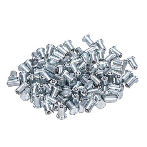 mewmewcat Parafusos pequenos do parafuso prisioneiro do pneu Liga dura Parafusos antiderrapantes do