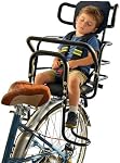 Kid's Bike Seat Rear with Adjustable Headrest, Rear Child Bike Seat with Foot Pedals Back Rest Handrail.Child Carrier Bike Chair for Bicycle Designed for Children Aged 18 Month to 8 Years Old