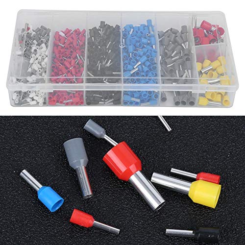 Conector de fiação de PVC, terminal compacto de virola de crimpagem tipo U, equipamento eletrônico A