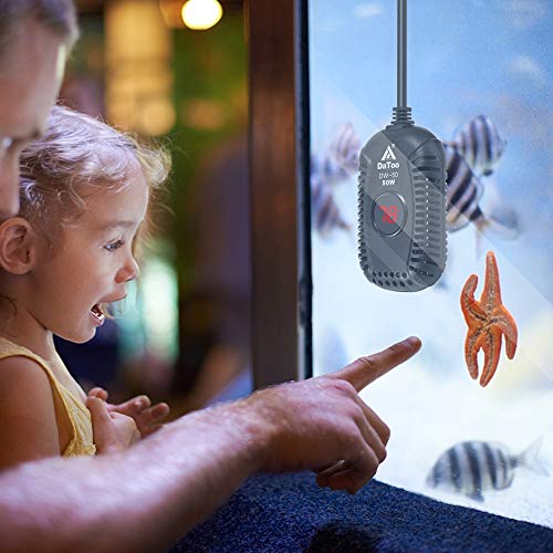 Datoo Small Aquarium Heater 50W Mini Fish Tank Heater 50 Watt Submersible With Led Temperature Display thumb #6