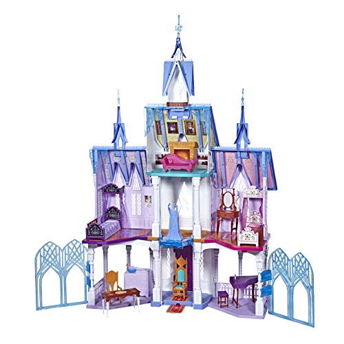 Disney Frozen Ultimate Arendelle Castle Playset Inspired By The Frozen 2 Movie, 5'. Tall With Lights, Moving Balcony, & 7 Rooms With Accessories #TOP2