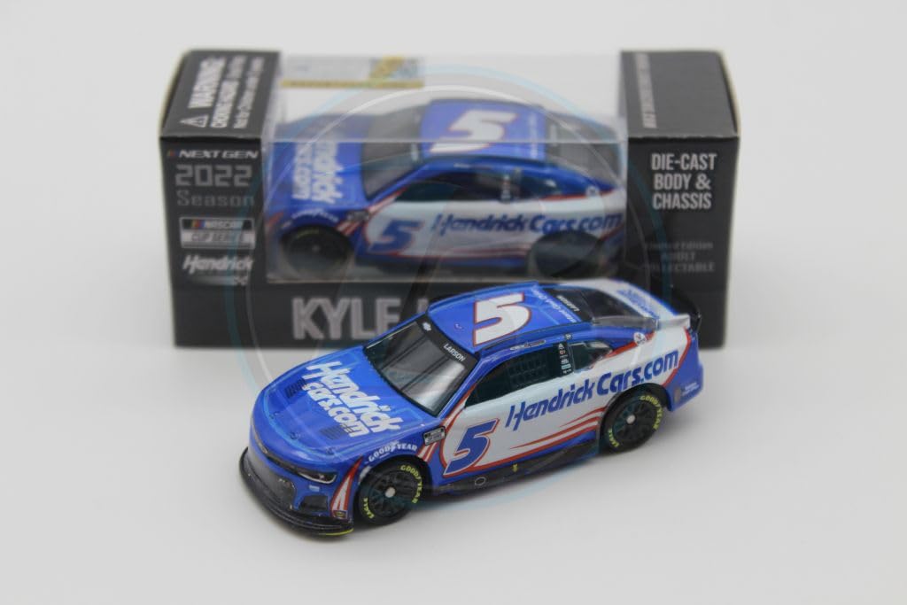 Kyle Larson 2022 HendrickCars.com Watkins Glen 8/21 Race Win 1:64 Nascar Diecast Chassis