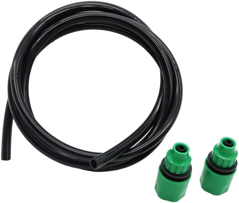 Garden Irrigation hose Gardening watering hose 8/11 mm flexible water pipe 5m/10m/20m 3/8" pipe with Quick Connector