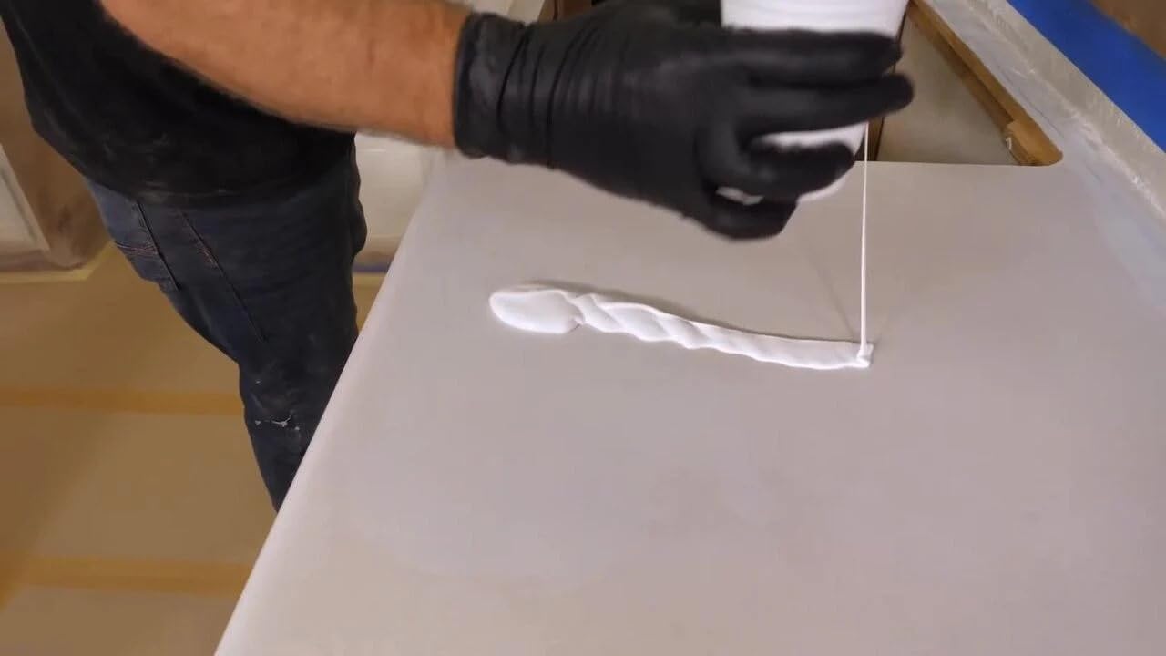 Stone Coat Countertops Epoxy White Undercoat 1 Quart High-Bond Epoxy Primer for MDF, Plywood, and Porous Surfaces – Essential for DIY Epoxy Countertop Kits